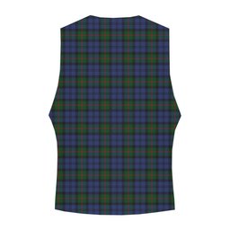 ScotsTee Shop Scottish Murray 1810 Crest Tartan Waistcoat Sleeveless Suit Vest