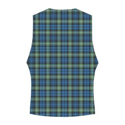 ScotsTee Shop Scottish Lamont Ancient Crest Tartan Waistcoat Sleeveless Suit Vest