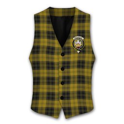 ScotsTee Shop Scottish MacLachlan 4 Crest Tartan Waistcoat Sleeveless Suit Vest