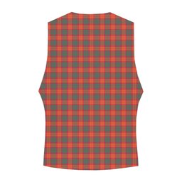 ScotsTee Shop Scottish McNab Ancient Crest Tartan Waistcoat Sleeveless Suit Vest