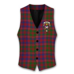 ScotsTee Shop Scottish MacColl Hunting Crest Tartan Waistcoat Sleeveless Suit Vest