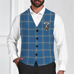 ScotsTee Shop Scottish MacRae of America Ancient Crest Tartan Waistcoat Sleeveless Suit Vest