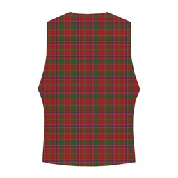 ScotsTee Shop Scottish Monroe Crest Tartan Waistcoat Sleeveless Suit Vest