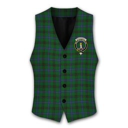 ScotsTee Shop Scottish McKendrick Crest Tartan Waistcoat Sleeveless Suit Vest