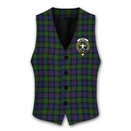 ScotsTee Shop Scottish Murray of Atholl Crest Tartan Waistcoat Sleeveless Suit Vest