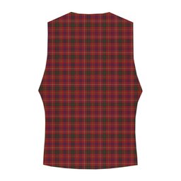 ScotsTee Shop Scottish MacRae of Inverinate Crest Tartan Waistcoat Sleeveless Suit Vest