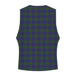 ScotsTee Shop Scottish Strachan Crest Tartan Waistcoat Sleeveless Suit Vest
