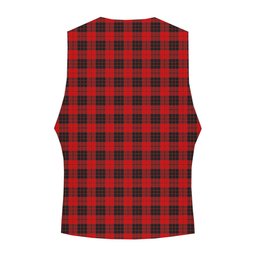 ScotsTee Shop Scottish MacLeod of Raasay SC Crest Tartan Waistcoat Sleeveless Suit Vest