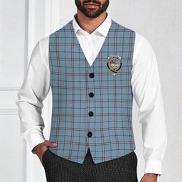 ScotsTee Shop Scottish MacDonald from Rawtenstall Crest Tartan Waistcoat Sleeveless Suit Vest