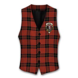 ScotsTee Shop Scottish McQueen Ancient Crest Tartan Waistcoat Sleeveless Suit Vest