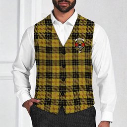 ScotsTee Shop Scottish MacLeod 1831 Crest Tartan Waistcoat Sleeveless Suit Vest