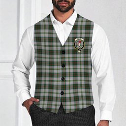 ScotsTee Shop Scottish Taylor Dress 2 Crest Tartan Waistcoat Sleeveless Suit Vest