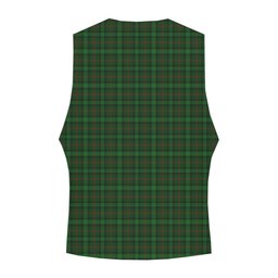 ScotsTee Shop Scottish Ross Hunting 2 Crest Tartan Waistcoat Sleeveless Suit Vest