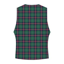 ScotsTee Shop Scottish Young Modern Clan Crest Tartan Waistcoat Sleeveless Suit Vest