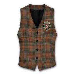 ScotsTee Shop Scottish MacDougall 1850 1 Crest Tartan Waistcoat Sleeveless Suit Vest
