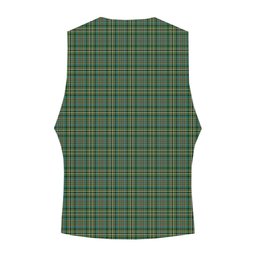 ScotsTee Shop Scottish Scott Green Ancient Crest Tartan Waistcoat Sleeveless Suit Vest