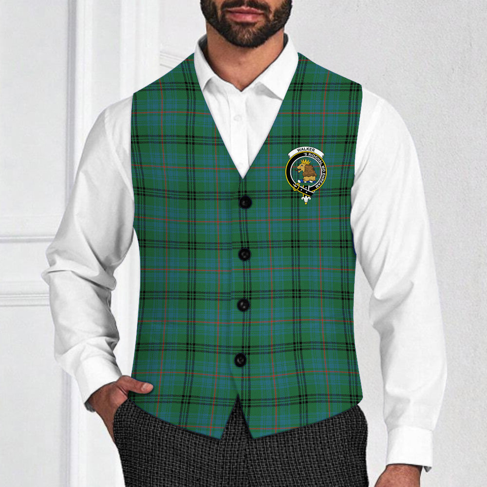 ScotsTee Shop Scottish Walker Hunting Ancient Crest Tartan Waistcoat Sleeveless Suit Vest