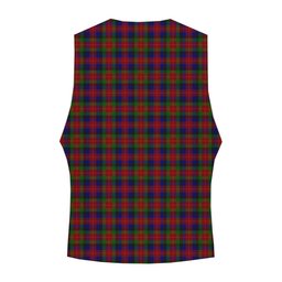 ScotsTee Shop Scottish Tennant SC Crest Tartan Waistcoat Sleeveless Suit Vest