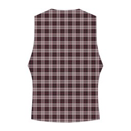 ScotsTee Shop Scottish McPherson Crest Tartan Waistcoat Sleeveless Suit Vest