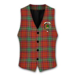 ScotsTee Shop Scottish Seton Ancient Crest Tartan Waistcoat Sleeveless Suit Vest