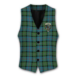 ScotsTee Shop Scottish MacPhail Hunting Ancient Crest Tartan Waistcoat Sleeveless Suit Vest