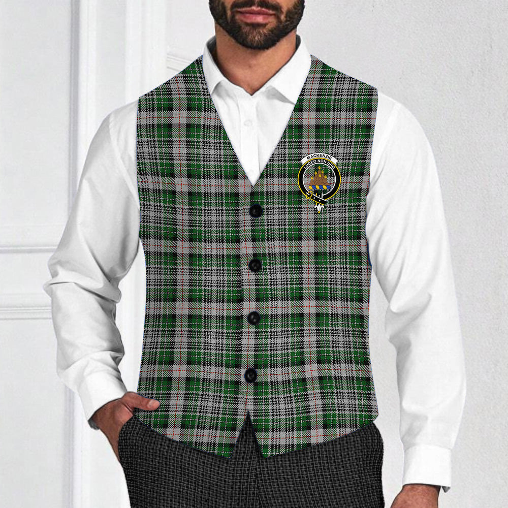 ScotsTee Shop Scottish MacKenzie MacGregor-Hastie Crest Tartan Waistcoat Sleeveless Suit Vest