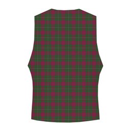 ScotsTee Shop Scottish MacGregor of Cardney Crest Tartan Waistcoat Sleeveless Suit Vest