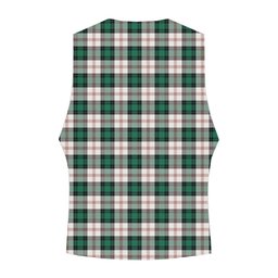 ScotsTee Shop Scottish Ross Arisaid Modern Crest Tartan Waistcoat Sleeveless Suit Vest