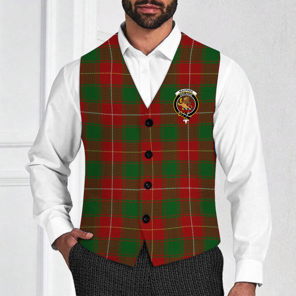 ScotsTee Shop Scottish MacPhee Crest Tartan Waistcoat Sleeveless Suit Vest