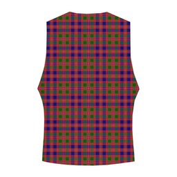 ScotsTee Shop Scottish MacIntyre Modern Crest Tartan Waistcoat Sleeveless Suit Vest