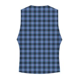 ScotsTee Shop Scottish McKay Blue Crest Tartan Waistcoat Sleeveless Suit Vest