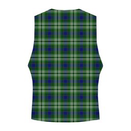 ScotsTee Shop Scottish Mow Crest Tartan Waistcoat Sleeveless Suit Vest