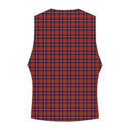 ScotsTee Shop Scottish MacPherson Modern Crest Tartan Waistcoat Sleeveless Suit Vest