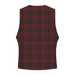 ScotsTee Shop Scottish MacDonald of Glencoe Crest Tartan Waistcoat Sleeveless Suit Vest
