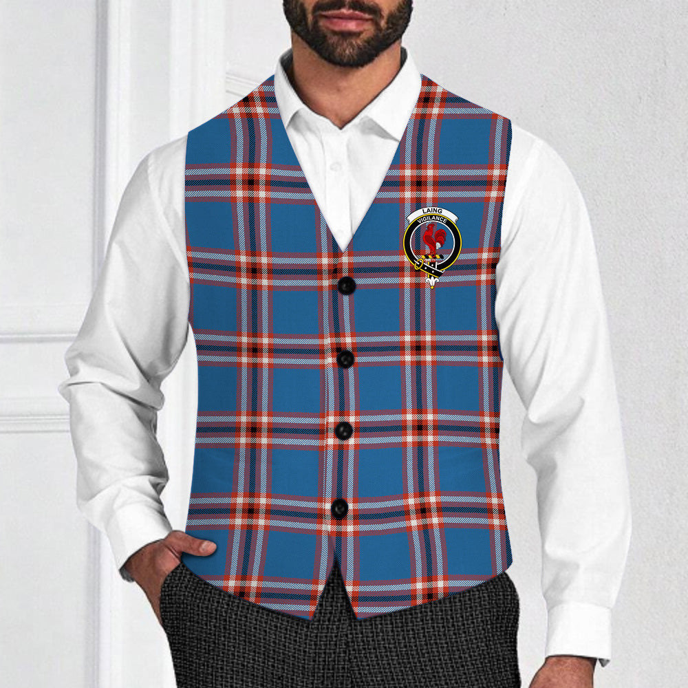 ScotsTee Shop Scottish Laing of Archiestown Ancient Crest Tartan Waistcoat Sleeveless Suit Vest