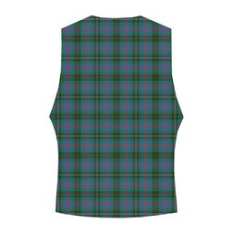 ScotsTee Shop Scottish Wood Ancient Clan Crest Tartan Waistcoat Sleeveless Suit Vest