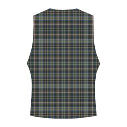 ScotsTee Shop Scottish Scott Green Modern Crest Tartan Waistcoat Sleeveless Suit Vest