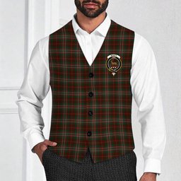 ScotsTee Shop Scottish Scott Hunting Crest Tartan Waistcoat Sleeveless Suit Vest