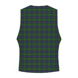 ScotsTee Shop Scottish Sinclair Hunting VS Crest Tartan Waistcoat Sleeveless Suit Vest