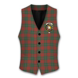 ScotsTee Shop Scottish Stewart of Appin Ancient Clan Crest Tartan Waistcoat Sleeveless Suit Vest