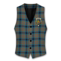 ScotsTee Shop Scottish McThomas Hunting Ancient Crest Tartan Waistcoat Sleeveless Suit Vest