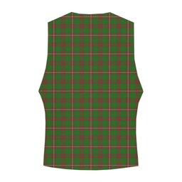 ScotsTee Shop Scottish McKinnon Hunting Modern Crest Tartan Waistcoat Sleeveless Suit Vest