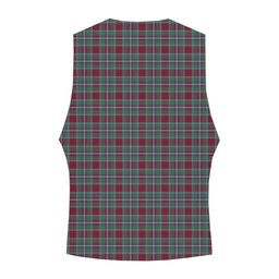 ScotsTee Shop Scottish Spence Crest Tartan Waistcoat Sleeveless Suit Vest
