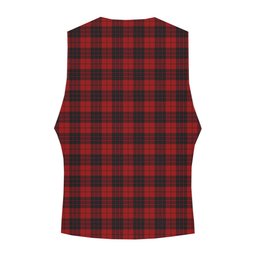 ScotsTee Shop Scottish McLeod of Raasay Crest Tartan Waistcoat Sleeveless Suit Vest