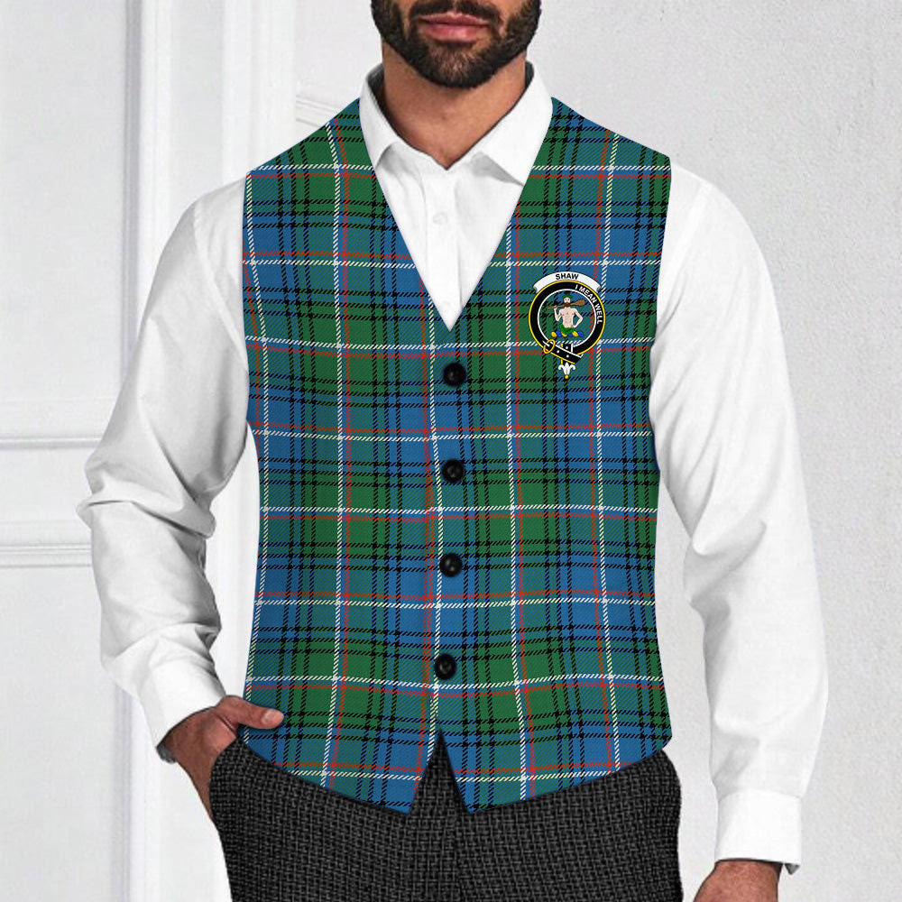 ScotsTee Shop Scottish Shaw of Carolina Ancient Crest Tartan Waistcoat Sleeveless Suit Vest