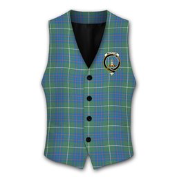 ScotsTee Shop Scottish MacIntyre Hunting Ancient Crest Tartan Waistcoat Sleeveless Suit Vest