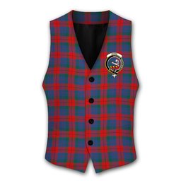 ScotsTee Shop Scottish Skene of Cromar Modern Crest Tartan Waistcoat Sleeveless Suit Vest