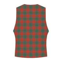 ScotsTee Shop Scottish McPherson of Cluny Ancient Crest Tartan Waistcoat Sleeveless Suit Vest
