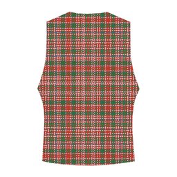 ScotsTee Shop Scottish McAlister Ancient Crest Tartan Waistcoat Sleeveless Suit Vest