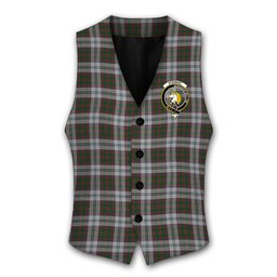 ScotsTee Shop Scottish Stewart of Appin Dress 1 Crest Tartan Waistcoat Sleeveless Suit Vest